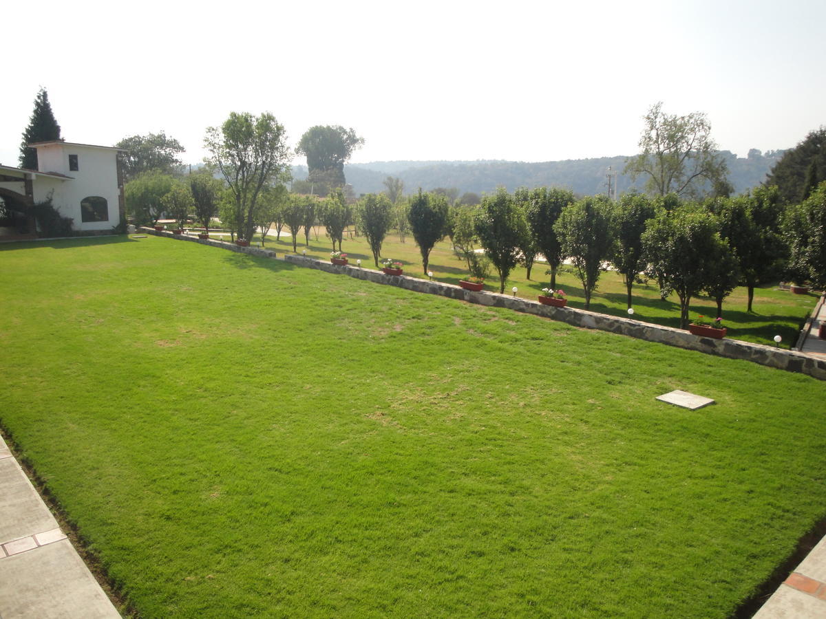 Hotel Los Sauces Villa Del Carbon Buitenkant foto