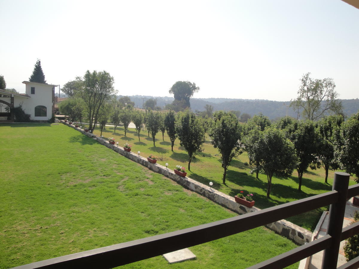 Hotel Los Sauces Villa Del Carbon Kamer foto