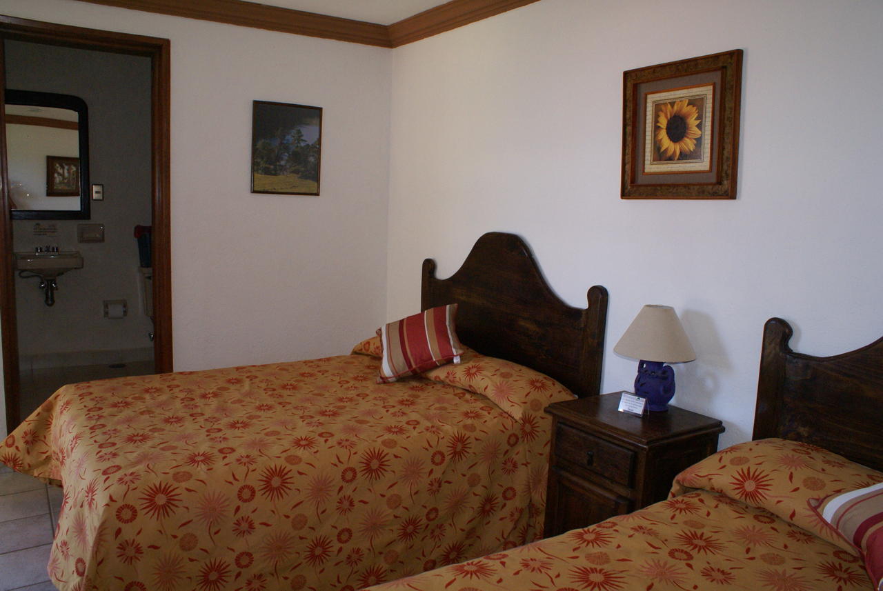 Hotel Los Sauces Villa Del Carbon Kamer foto