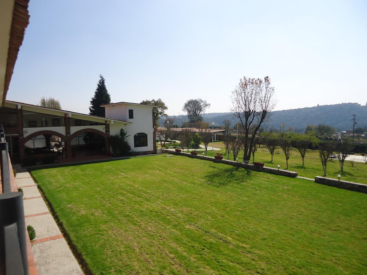 Hotel Los Sauces Villa Del Carbon Buitenkant foto